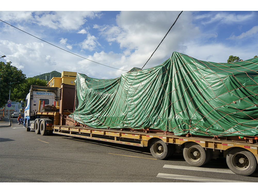 rotary polishing machine loading